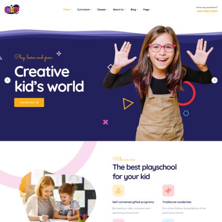 ThemeForest Kindero