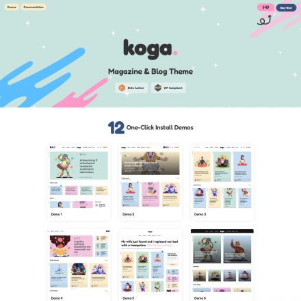 ThemeForest Koga