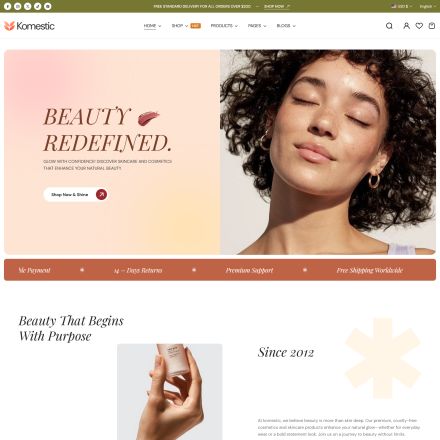 ThemeForest Komestic