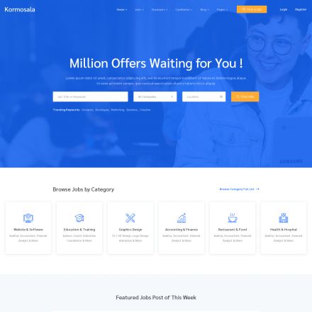 ThemeForest Kormosala