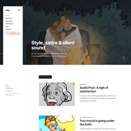ThemeForest Kubik