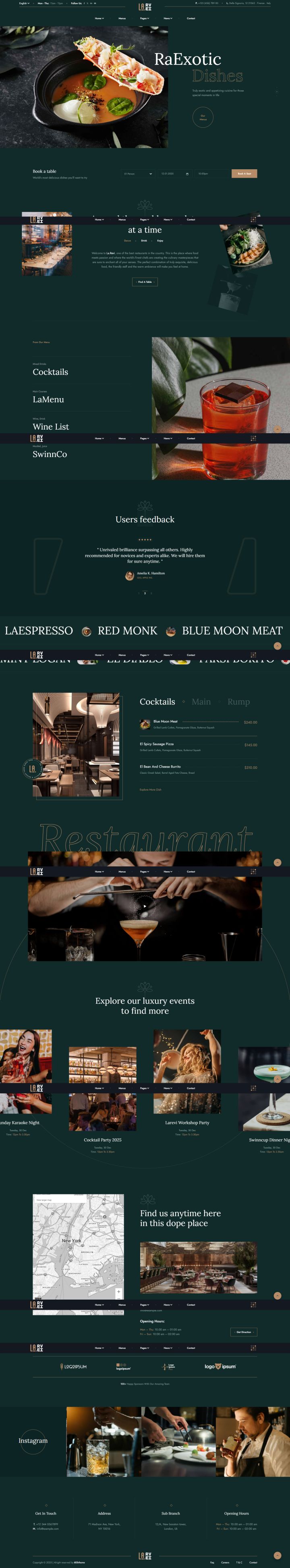 Шаблон ThemeForest La.Revi WordPress шаблон ThemeForest La.Revi