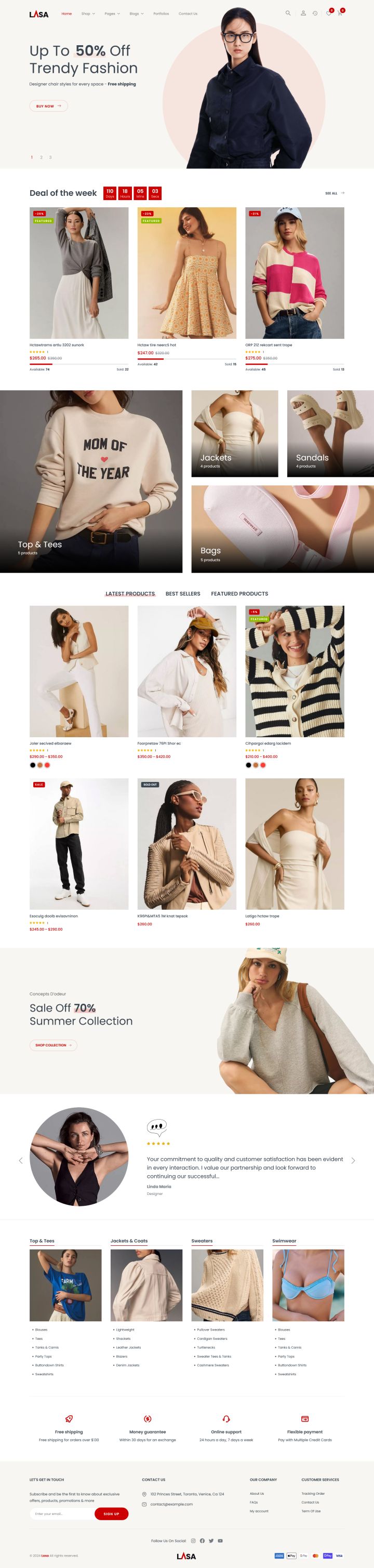 Шаблон ThemeForest Lasa WordPress шаблон ThemeForest Lasa