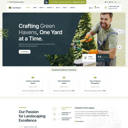 ThemeForest Lawnshaper