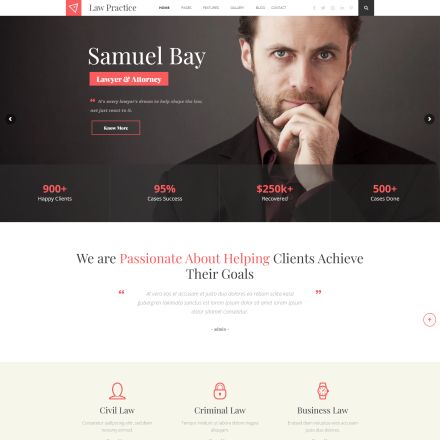 ThemeForest LAWPRACTICE