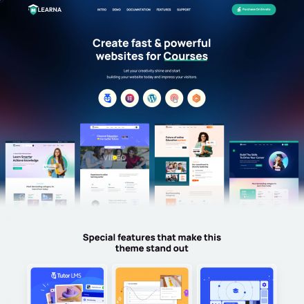 ThemeForest Learna