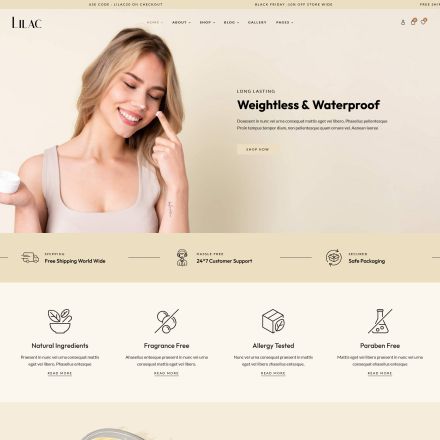 ThemeForest Lilac