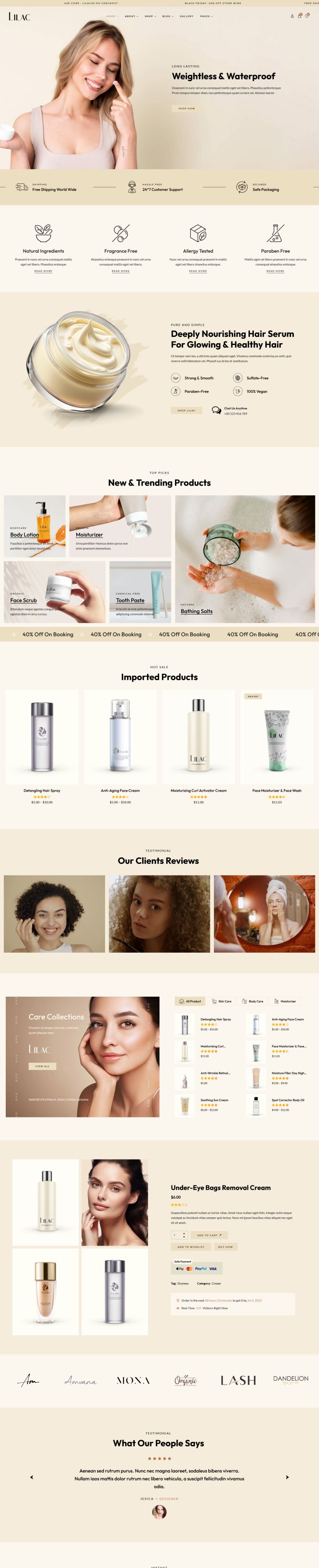 Шаблон ThemeForest Lilac WordPress шаблон ThemeForest Lilac