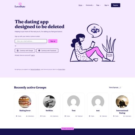 ThemeForest LoveDate