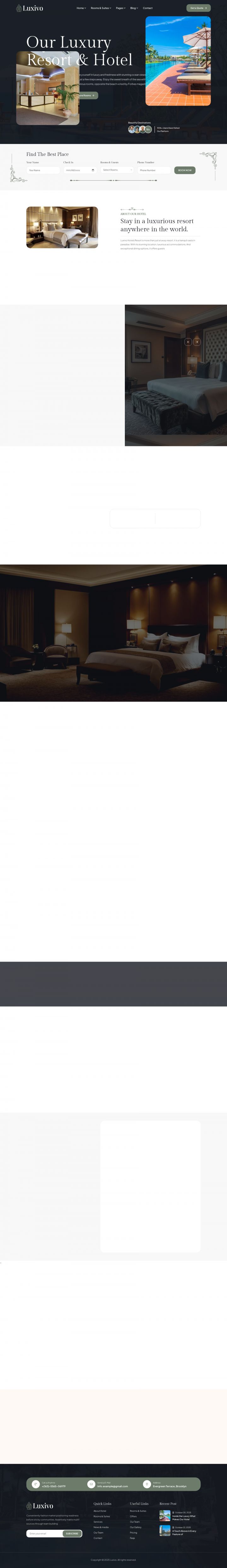 WordPress шаблон ThemeForest Luxivo