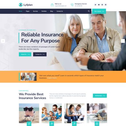 ThemeForest Lyfplan