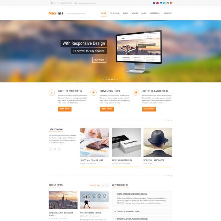 ThemeForest Maxima