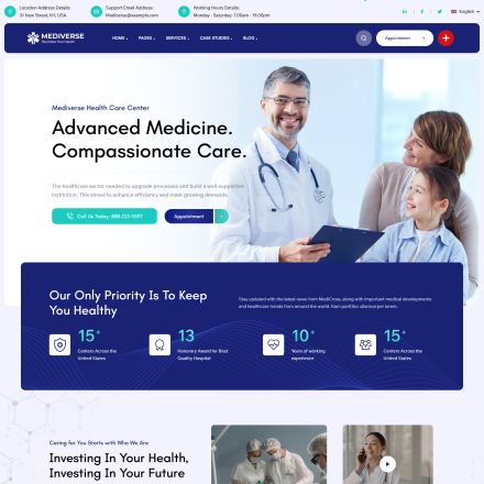 ThemeForest Mediverse
