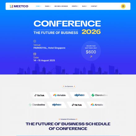 ThemeForest Meetco