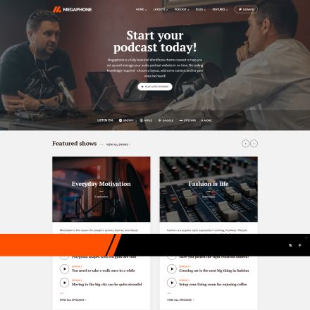 ThemeForest Megaphone