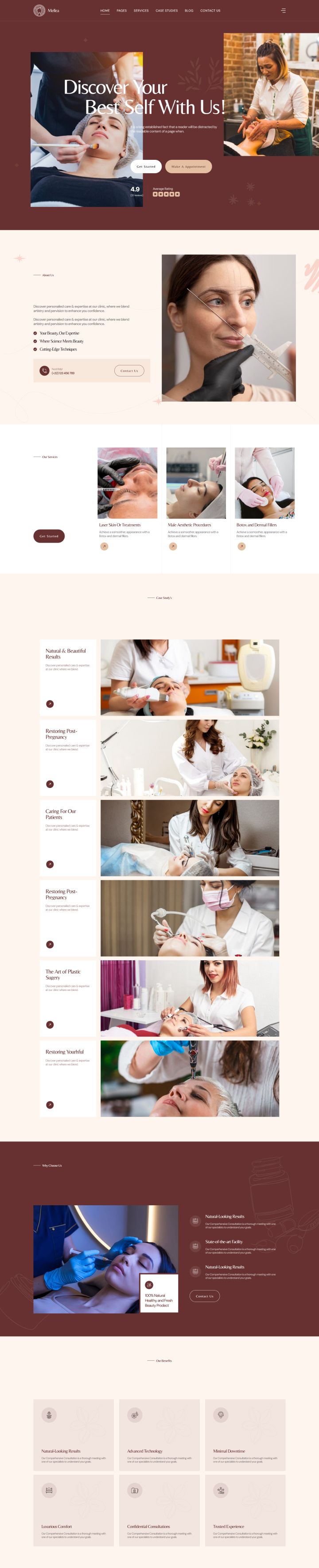 WordPress шаблон ThemeForest Mellea