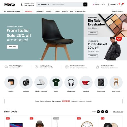 ThemeForest Merto