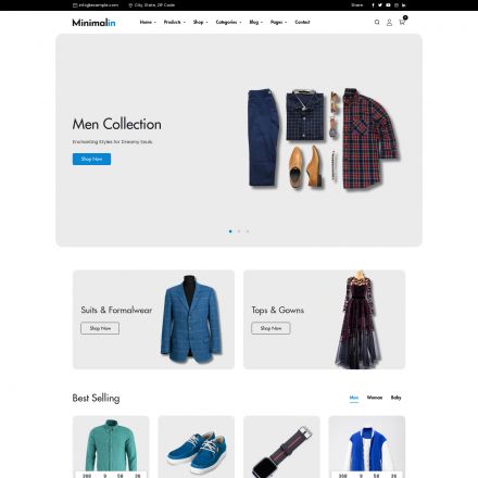 ThemeForest Minimalin