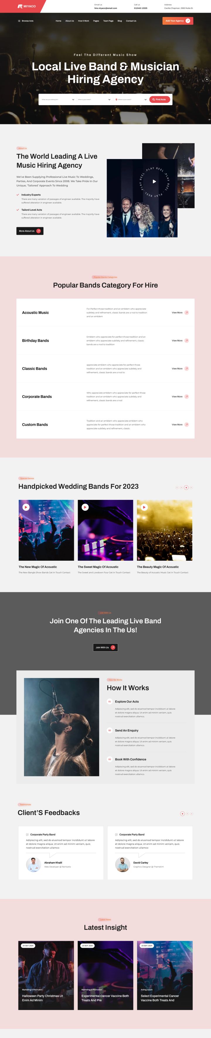 WordPress шаблон ThemeForest Miyaco