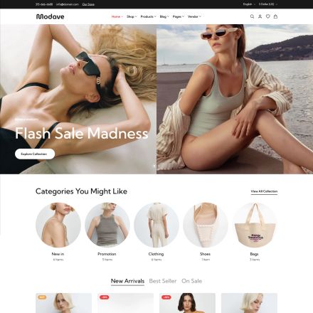ThemeForest Modave
