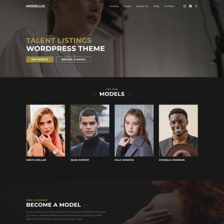 ThemeForest Modellic