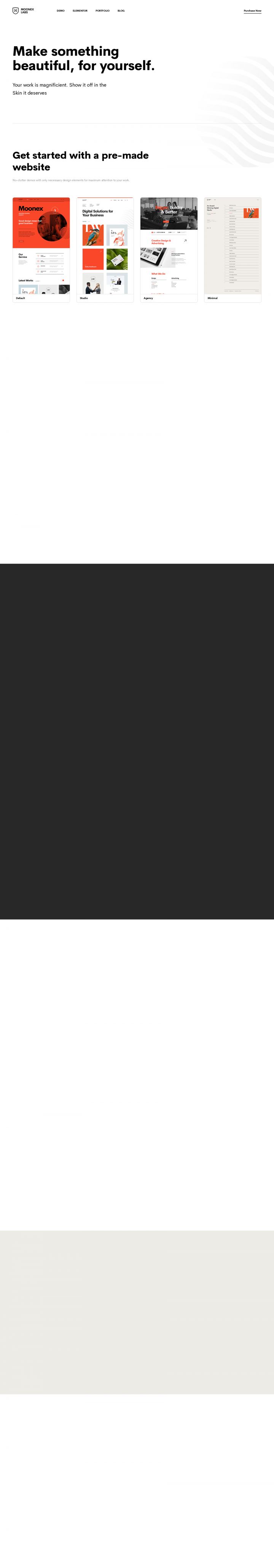 Шаблон ThemeForest Moonex WordPress шаблон ThemeForest Moonex