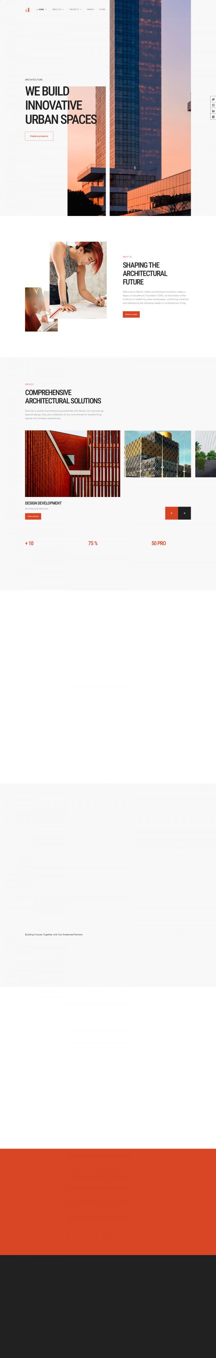 WordPress шаблон ThemeForest Moork