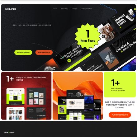 ThemeForest Mouno