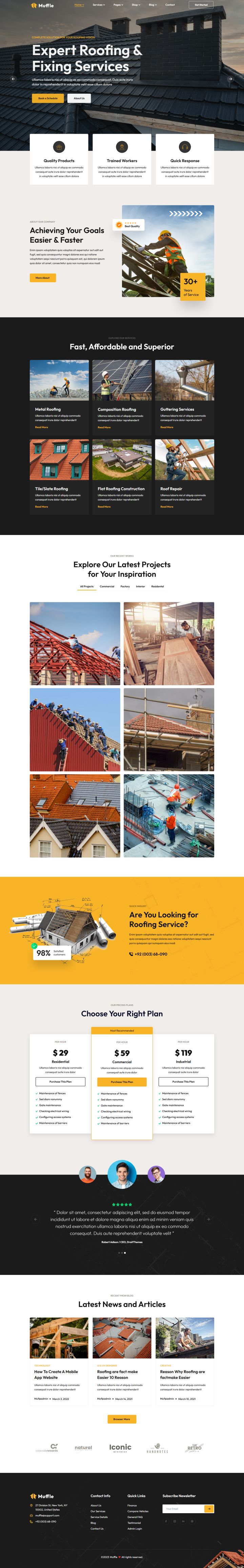 Шаблон ThemeForest Muffle WordPress шаблон ThemeForest Muffle