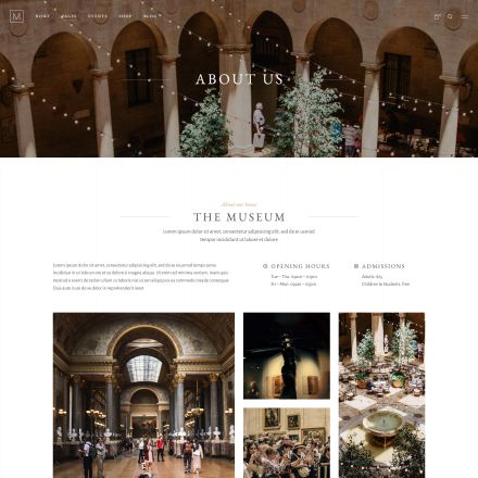 ThemeForest Musea