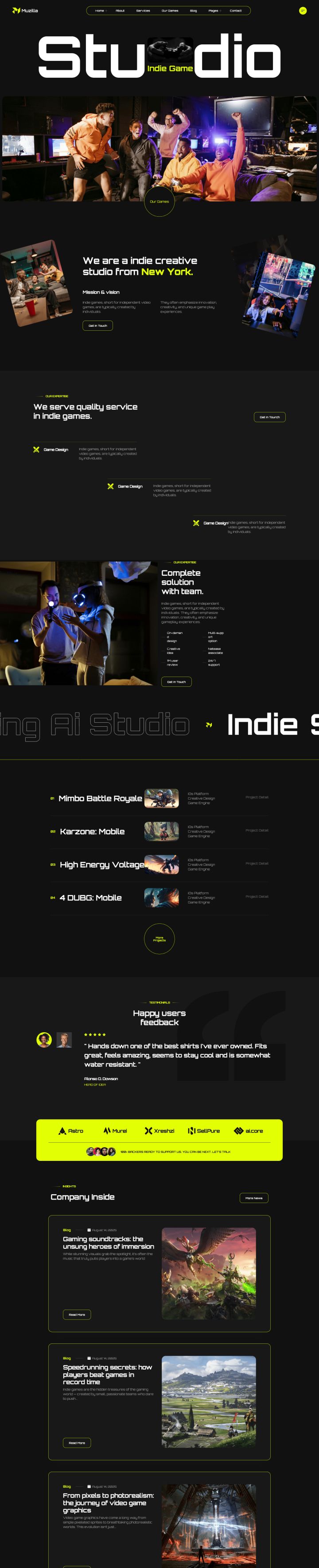 WordPress шаблон ThemeForest Muzilla