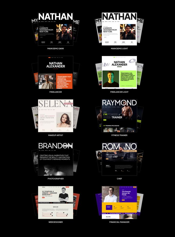 Шаблон ThemeForest Nathan WordPress шаблон ThemeForest Nathan