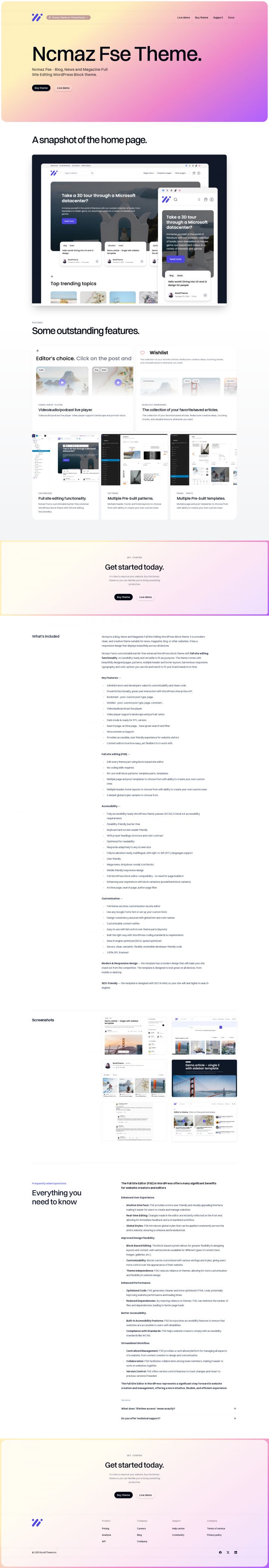 Шаблон ThemeForest Ncmaz WordPress шаблон ThemeForest Ncmaz