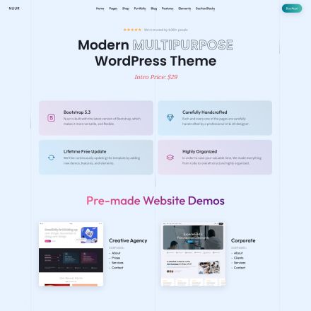 ThemeForest Nuur