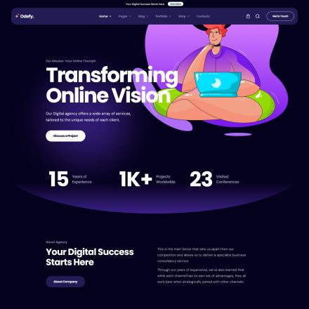 ThemeForest Odefy