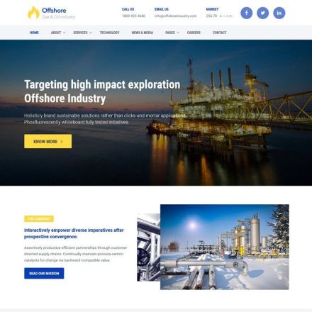 ThemeForest Offshore