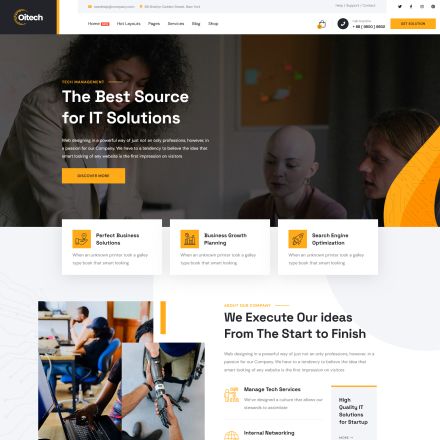 ThemeForest Oitech