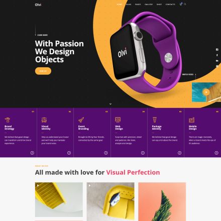 ThemeForest Olvi