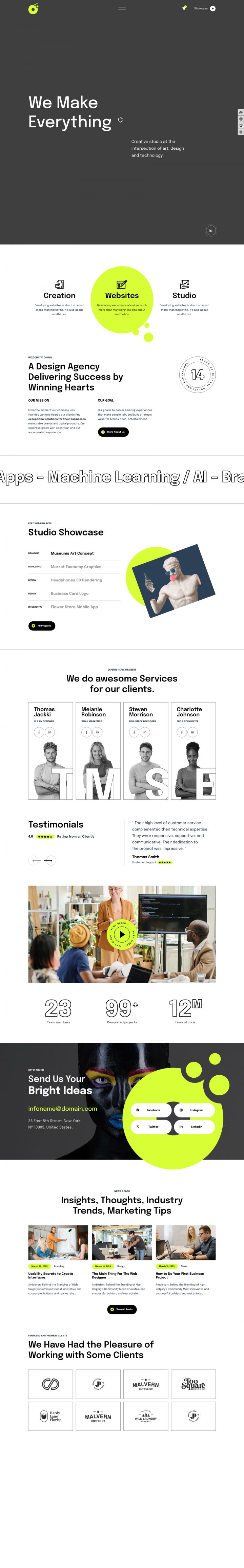 WordPress шаблон ThemeForest Onovo