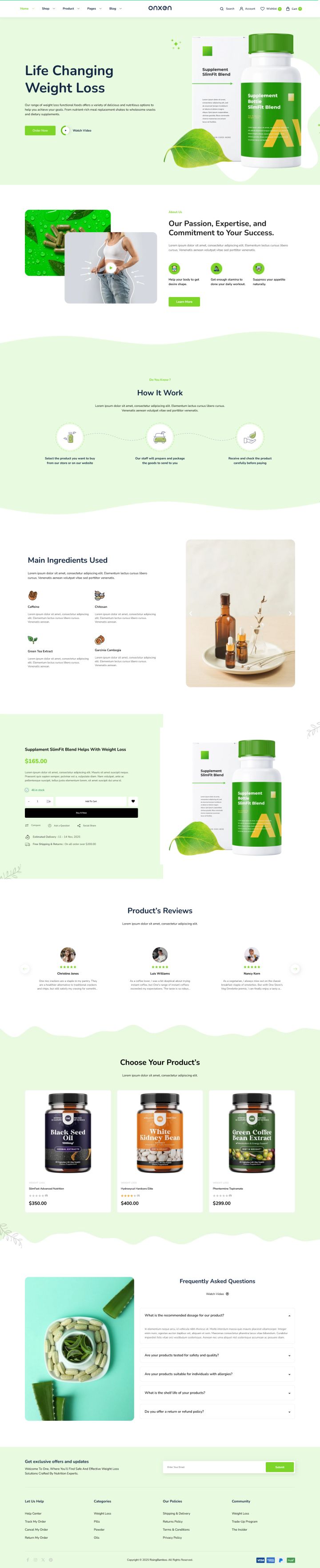 Шаблон ThemeForest Onxen WordPress шаблон ThemeForest Onxen