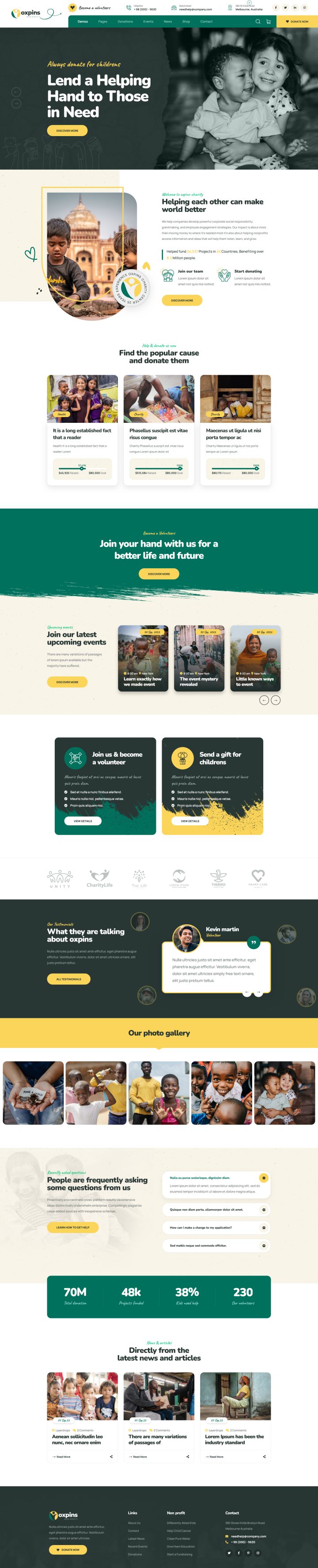 Шаблон ThemeForest Oxpins WordPress шаблон ThemeForest Oxpins