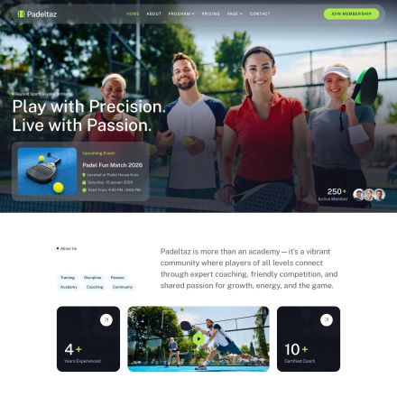 ThemeForest Padeltaz