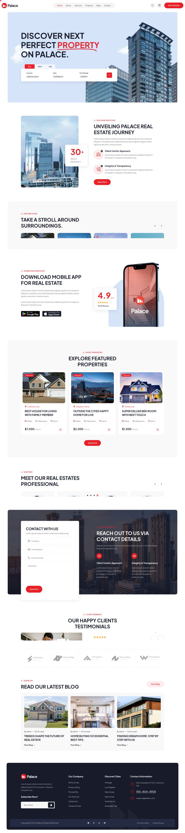 Шаблон ThemeForest Palace WordPress шаблон ThemeForest Palace