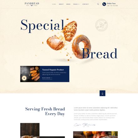ThemeForest Panbread
