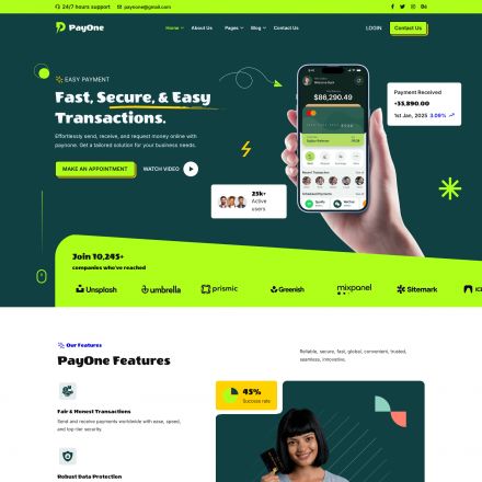 ThemeForest PayOne