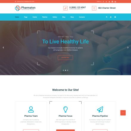 ThemeForest Pharmaton