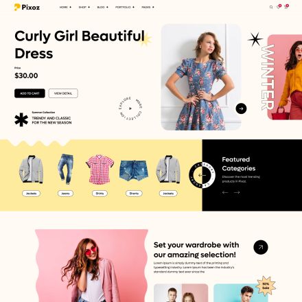 ThemeForest Pixoz