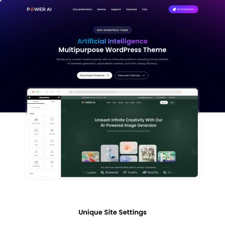 ThemeForest PowerAI