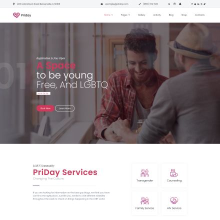 ThemeForest PriDay