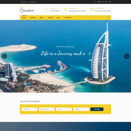 ThemeForest QueensTown